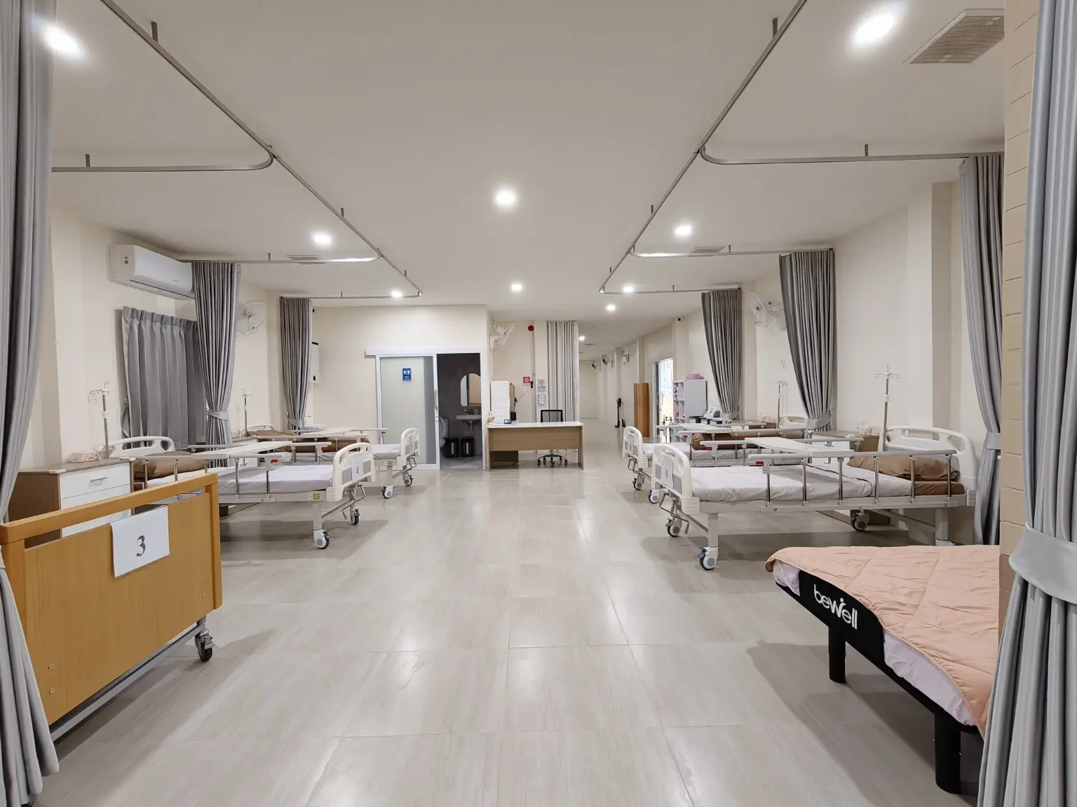 ห้องพักรวมภายในโมริเอลเดอร์แคร์